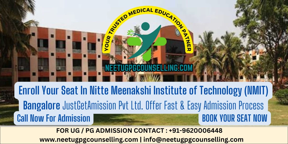 Direct Admission In Nitte Meenakshi Institute of Technology (NMIT) Bangalore